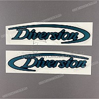 YAMAHA Zestaw emblematów na zbiornik paliwa Yamaha 4BR-28308-50-00