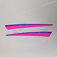 YAMAHA Set d'autocollants pour garde-boue arrière 4DA-2165A-00-00