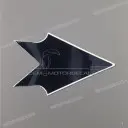 Front fender decal