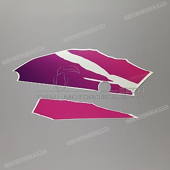 Tail cowl decals, set