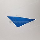 Front cowling decal, left side