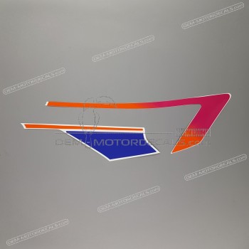 Tail cowl decals set- right side