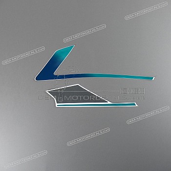 Tail cowl decals set- right side