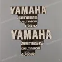 Side cowling decals, set
