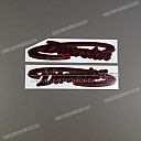Set di emblemi per carenatura laterale DIVERSION