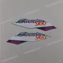 Side cowling decals, set