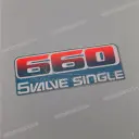 Frame cowling decal