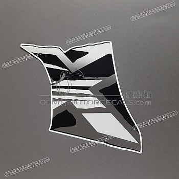 Side cowling decal, left side