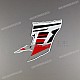Adesivo carenatura Yamaha XT600E lato destro OEM 4PT242476000