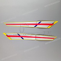 YAMAHA Juego de pegatinas para guardabarros delantero 4PU-21660-00-00