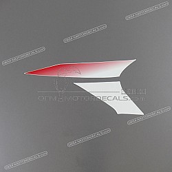 Tail cowl decals set- left side