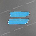 Belly pan emblem set