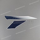 Tail cowl graphic, right side