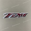 Emblema carenatura laterale TDM850, lato sinistro