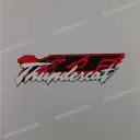Side cowling decal, right side