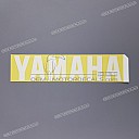 Lower fairing YAMAHA emblem, left side