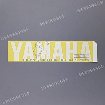 Belly pan decal, left side