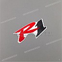 Yamaha embleem voorkuip, midden boven