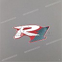 Emblema YAMAHA cupolino anteriore superiore