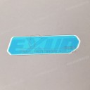 Emblème EXUP carénage latéral, inférieur