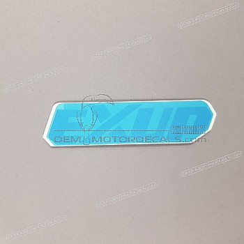 Side cowling decal