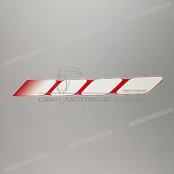 Belly pan decal, left side