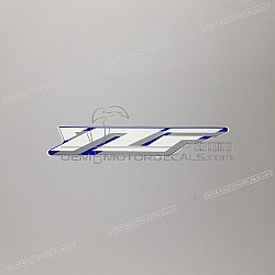 Side cowling decal