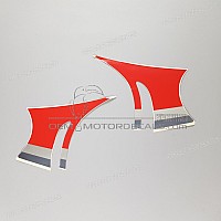YAMAHA Bovenkuip stickers, set 51J-28301-10-00