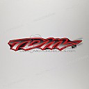 Emblema carenatura destra TDM850