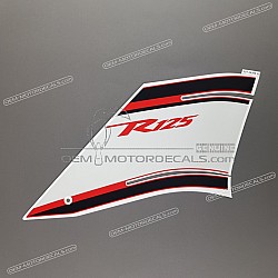 Side cowling decal, right side