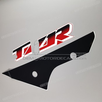 Belly pan decals set, right side