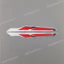 Tail cowl decals, set
