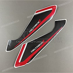 Kontpaneel stickers, set