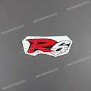 Emblema R6 codino, lato destro