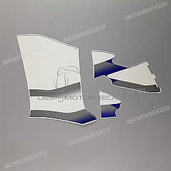 Side cowling decals set, left side