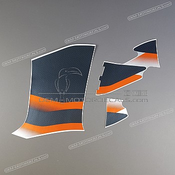 Side cowling decals set, right side