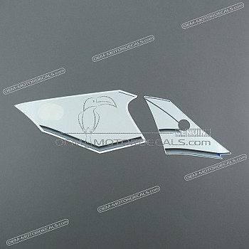 Side cowling decals set, left side