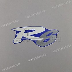 Front cowling decal