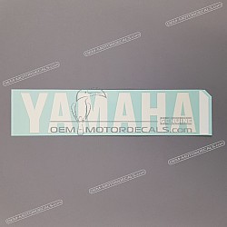 Belly pan decal