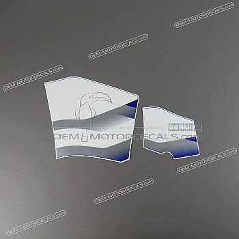 Side cowling decals set, left side