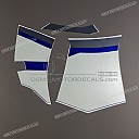 Naklejka owiewki dolnej YAMAHA, lewa strona