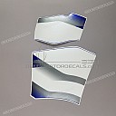 Adhesivo YAMAHA carenado inferior, lado derecho