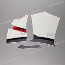 Lower fairing graphic set, right side
