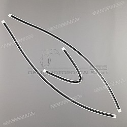 Juego de pegatinas para guardabarros trasero