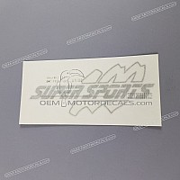 YAMAHA Bovenkuip sticker 5ME-F832D-00-00