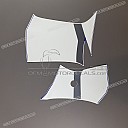 Lower fairing YAMAHA graphic, left side