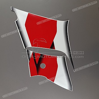 Side cowling decals set, right side