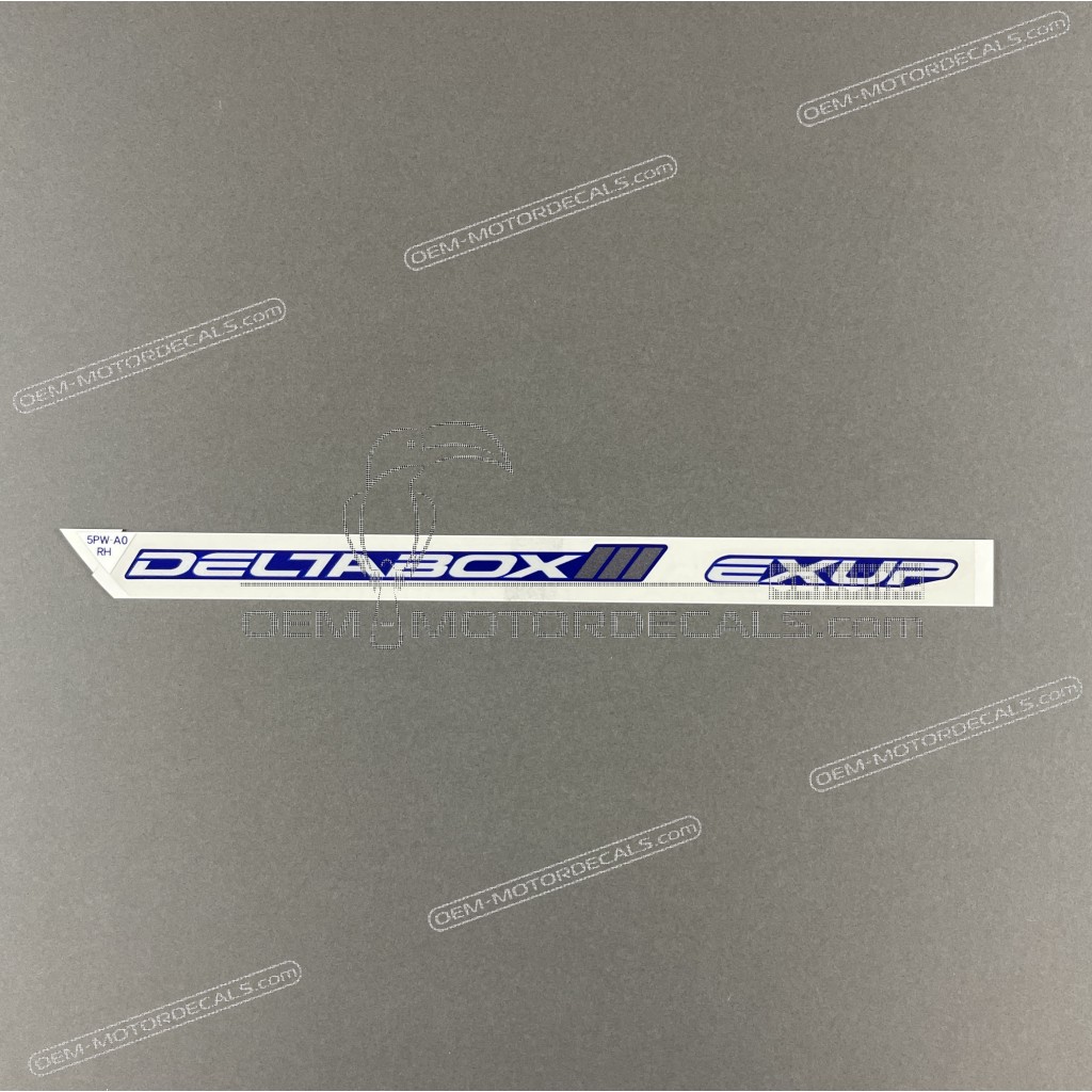 Yamaha YZF-R1 Emblem Seitenverkleidung Rechts OEM 5PW28338A000