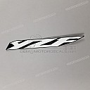Front upper cowling YAMAHA emblem, left side