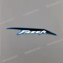 Left side cowling graphic, left side
